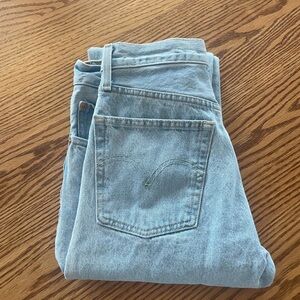 Levi's Light Blue Straight Leg Jeans